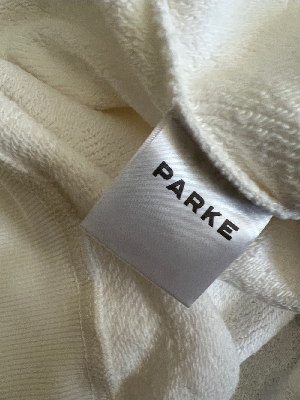 PARKE Paradise Multicolor Varsity Heritage Mockneck Size L/XL New In Bag NWT - Picture 7 of 10